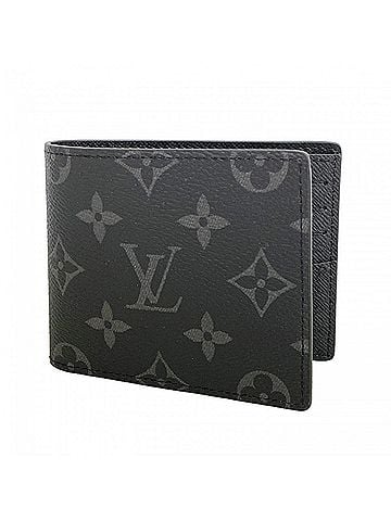 Louis Vuitton Louis Vuitton Monogram Eclipse Portefeuille Slender Wallet M62294 Black Men's (view 1)