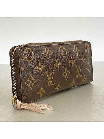 Louis Vuitton Louis Vuitton Monogram Portefeuille Clemence Long Wallet M61298 Rose Ballerine (Women's) (view 2)