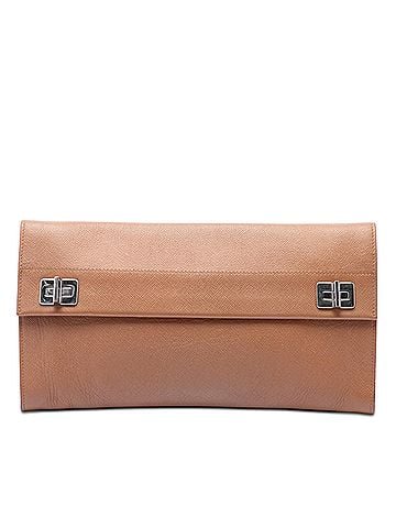 Prada Saffiano Flap Clutch (view 1)