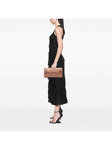 Prada Saffiano Flap Clutch (view 2)