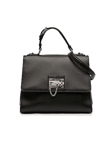 Dolce & Gabbana Large Textured Calfskin Miss Monica Top Handle Bag (view 1)