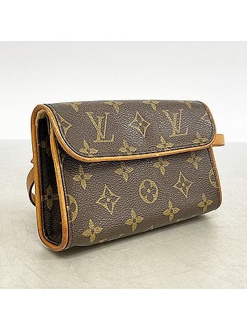 Louis Vuitton Louis Vuitton Bag/Waist Bag Monogram Pochette Florentine M51855 Brown Women's (view 2)