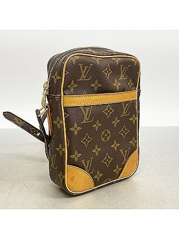 Louis Vuitton Louis Vuitton Monogram Danube Shoulder Bag M45266 Brown Women's (view 2)