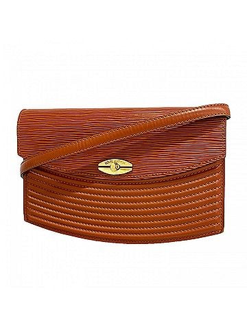 Louis Vuitton Louis Vuitton Epi Leather Shoulder Bag, Prebour, M52563, Kenya Brown, Women's (view 1)