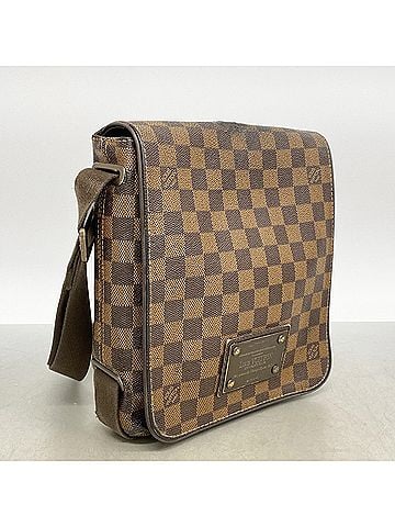 Louis Vuitton Louis Vuitton Damier Brooklyn PM Shoulder Bag N51210 Ebene Women's (view 2)