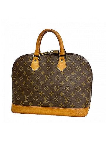 Louis Vuitton Louis Vuitton Alma Monogram Handbag M51130 Brown Women's (view 1)