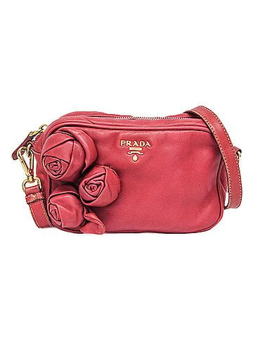 Prada Prada NAPPA ROSE BP0166 Women's Leather Shoulder Bag Pink (view 1)