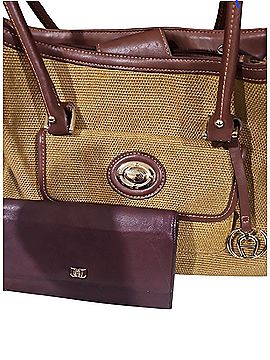 Etienne Aigner Leather Tote (view 2)