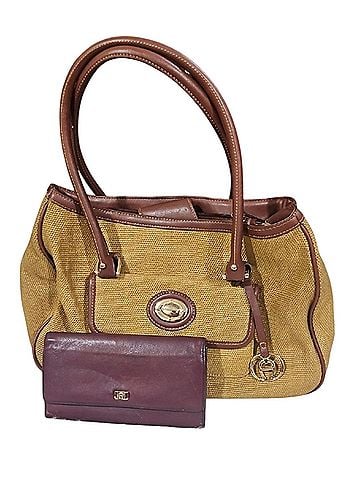 Etienne Aigner Leather Tote (view 1)