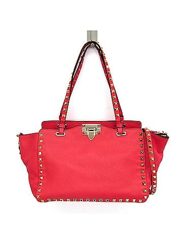 Valentino Garavani Valentino Garavani Rock Studs Women's Leather Handbag,Shoulder Bag Pink (view 1)