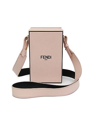Fendi Fendi Box 8BT339 Women's Leather Shoulder Bag Pink (view 1)