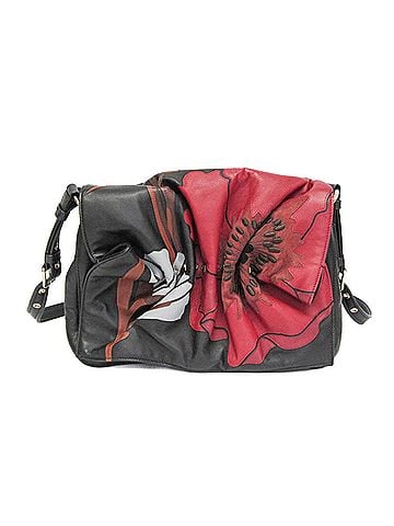 Valentino Garavani Valentino Garavani Bloomy QW0B0C81GQS Women's Leather Shoulder Bag Black,Brown,Red Color (view 1)