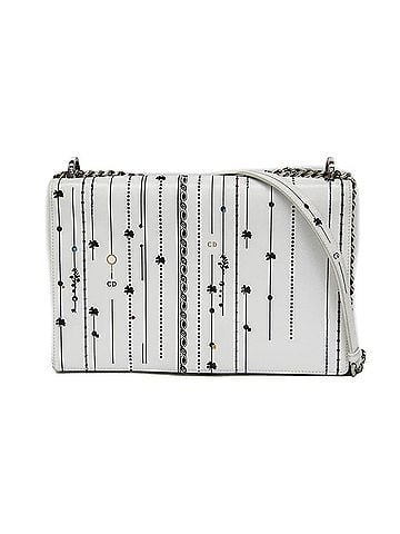 Christian Dior Christian Dior Diorama Chain Shoulder Bag Women's Leather Shoulder Bag White (view 1)