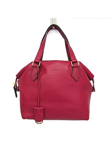 Fendi Fendi 8BN249 Women's Leather Handbag Wine (view 1)