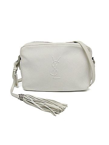 Saint Laurent Saint Laurent Lou 470299 Women's Leather Shoulder Bag White (view 1)