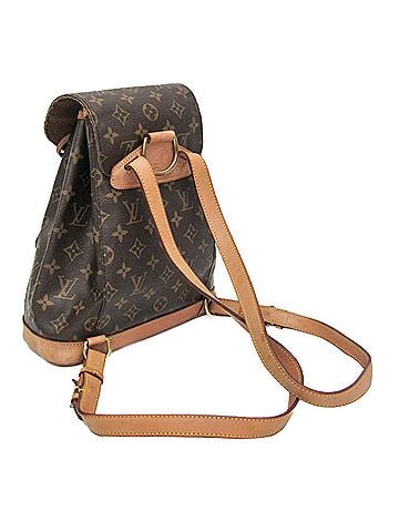Louis Vuitton Louis Vuitton Monogram Montsouris MM M51136 Women's Backpack Brown (view 2)