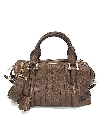 Burberry Burberry Small Boston Bag Women,Men Leather Handbag,Shoulder Bag Brown (view 1)