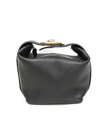 Valentino Garavani Valentino Garavani V Logo The Bold Edition Mini Bag Women's Leather Handbag Black (view 1)