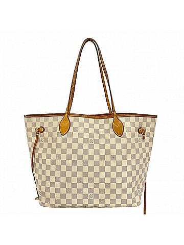 Louis Vuitton Louis Vuitton Damier Azur Neverfull MM Tote Bag N51107 White Women's (view 1)