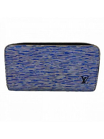 Louis Vuitton Louis Vuitton Epi Denim Zippy Wallet M61862 Blue Women's Long (view 1)