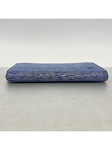 Louis Vuitton Louis Vuitton Epi Denim Zippy Wallet M61862 Blue Women's Long (view 2)