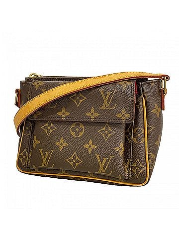 Louis Vuitton Louis Vuitton Monogram Vivacite PM Shoulder Bag M51165 Brown Women's (view 1)