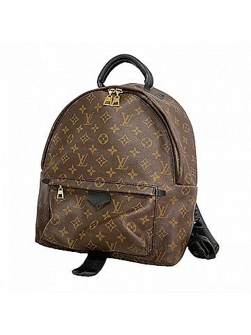 Louis Vuitton Louis Vuitton Monogram Palm Springs Backpack MM M41561 Brown/Black Women's Backpack/Daypack (view 1)