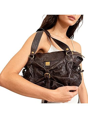 Kooba Leather Satchel (view 1)