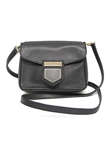 Givenchy Givenchy Nobile Women's Leather Shoulder Bag Black (view 1)