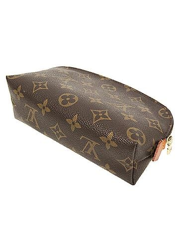 Louis Vuitton Louis Vuitton Monogram Cosmetic Pouch M47515 Women's Pouch Brown (view 2)