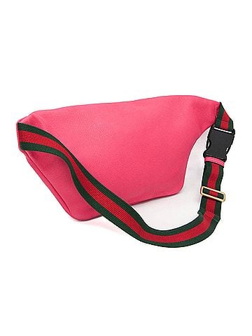 Gucci Gucci Logo Print 493869 Men,Women Leather Fanny Pack,Sling Bag Pink (view 2)