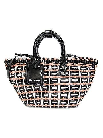 Balenciaga Balenciaga Bistro XS 671342 Women's Leather Handbag,Shoulder Bag Black,Brown,White (view 1)