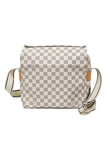 Louis Vuitton Louis Vuitton Damier Azur Naviglio N51189 Women,Men Shoulder Bag Off-white (view 1)