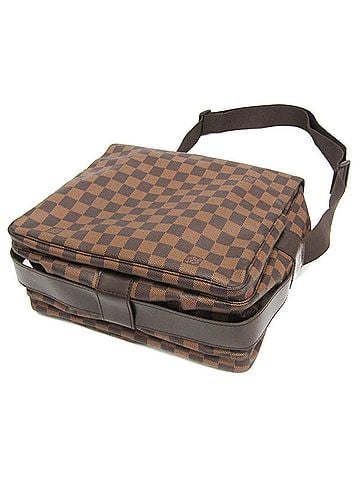 Louis Vuitton Louis Vuitton Damier Naviglio N45255 Men's Shoulder Bag Brown (view 2)