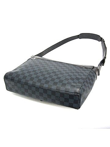 Louis Vuitton Louis Vuitton Damier Cobalt Newport Messenger MM N41585 Men's Messenger Bag,Shoulder Bag Black,Navy (view 2)