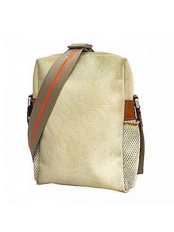 Louis Vuitton Louis Vuitton Damier Géant LV Cup Weatherly Shoulder Bag M80637 White Men's (view 1)