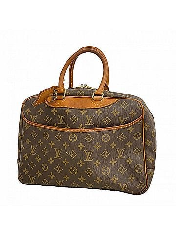 Louis Vuitton Louis Vuitton Monogram Deauville Handbag M47270 Brown Women's (view 1)
