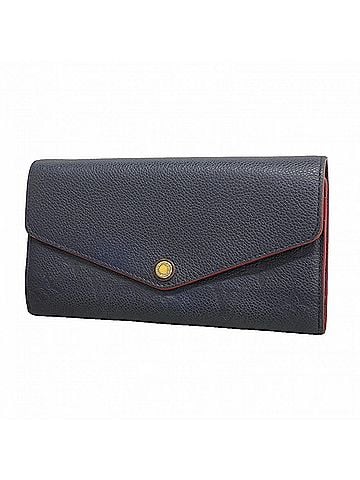 Louis Vuitton Louis Vuitton Monogram Empreinte Portefeuille Sarah Long Wallet M62125 Marine Rouge (Women's) (view 1)