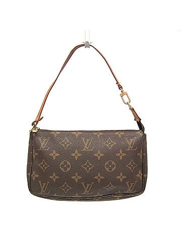 Louis Vuitton Louis Vuitton Monogram Pochette Accessoires M51980 Women's Handbag Brown (view 1)
