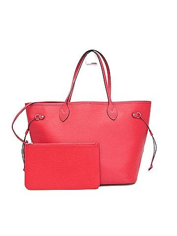 Louis Vuitton Louis Vuitton Epi Neverfull MM Women's Tote Bag Pink Red (view 1)