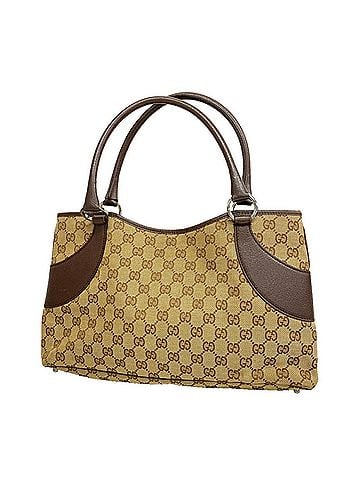 Gucci Gucci GG Canvas Handbag 113015, Brown Canvas, Women's (view 1)