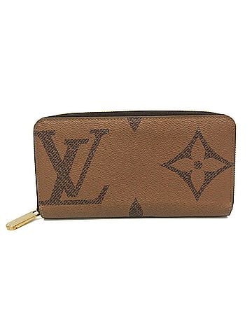 Louis Vuitton Louis Vuitton Monogram Reverse Zippy Wallet Monogram Giant M69353 Women's Monogram Reverse Wallet (bi-fold) Brown (view 1)