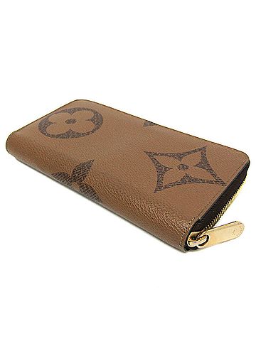 Louis Vuitton Louis Vuitton Monogram Reverse Zippy Wallet Monogram Giant M69353 Women's Monogram Reverse Wallet (bi-fold) Brown (view 2)