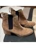 Rag & Bone 100% Suede Tan Boots Size 6 1/2 - photo 4