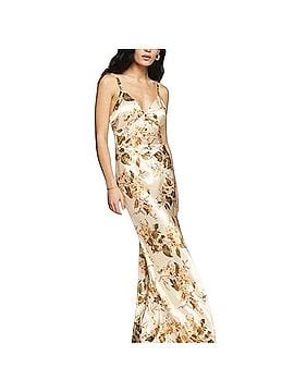 1910 dresses 1910's Ivory Embroidered Net-Lace & Silk Satin Trained Bridal Gown