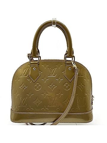 Louis Vuitton Louis Vuitton Monogram Vernis Alma BB Handbag 2-way Gold M91752 LOUIS VUITTON (view 2)