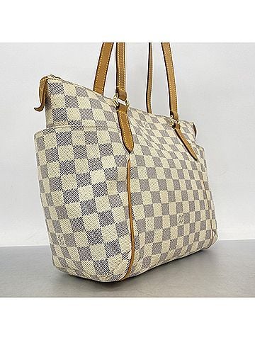 Louis Vuitton Louis Vuitton Damier Azur Totally PM Tote Bag N51261 White Women's (view 2)