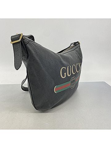 Gucci Gucci Shoulder Bag 523588 Leather Black Women's (view 2)