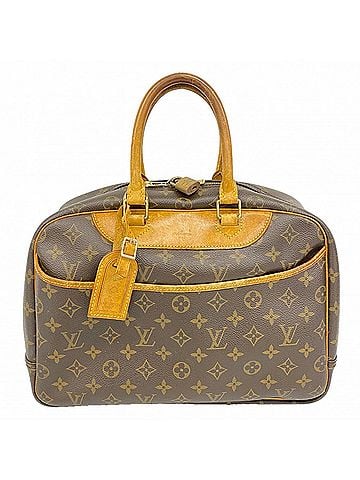 Louis Vuitton Louis Vuitton Monogram Deauville Handbag M47270 Brown Women's (view 1)