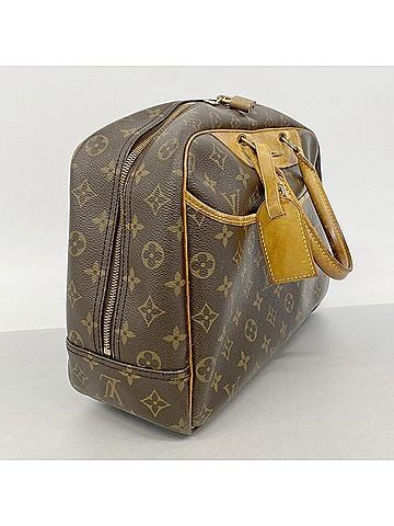 Louis Vuitton Louis Vuitton Monogram Deauville Handbag M47270 Brown Women's (view 2)
